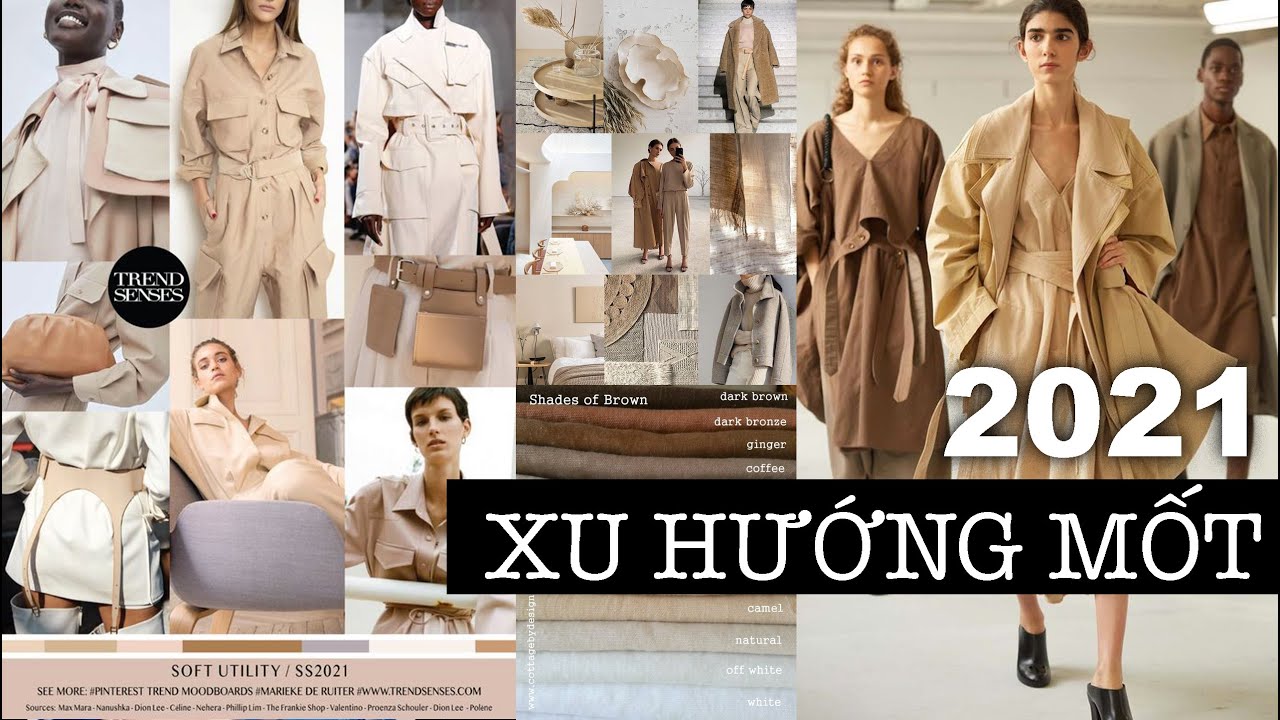 Colors và Trend của Xuân Hè 2021 dành cho các bạn nữ